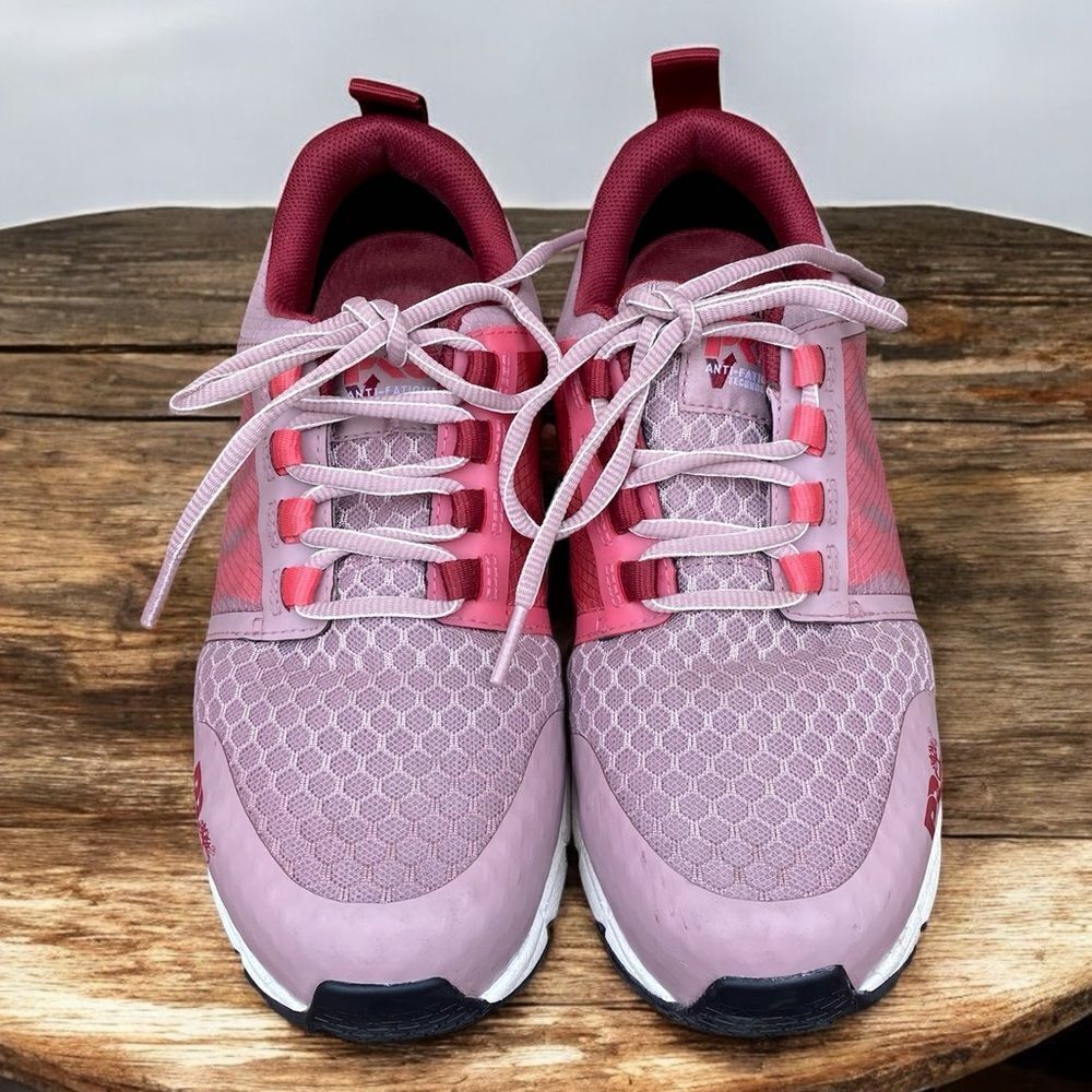 Women's Timberland PRO Radius Comp-Toe Athletic Work Sneaker Mauve Pink 7.5M